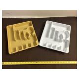Plastic Silverware Organizers