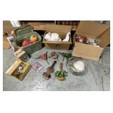 Assortment of House Decorations for Holidays