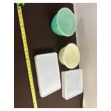 Plastic Containers Super Seal and Tupperware