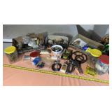 Assortment of Electrical, Pipe Fittings, String