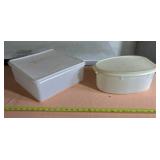 Tupperware Ham and Cake Container