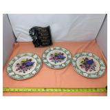Decorative Plate and a Wall Piece