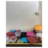 Tupperware Lid, Plastic Containers with Numerous