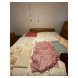 All Curtains on Bed