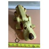 1970s Hasbro "Digger the Hound Dog" Pull Toy from