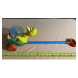 1990s ILLCO Sesame Street Big Bird Ball Popper