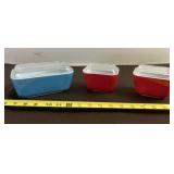 Pyrex Dishes with Lids