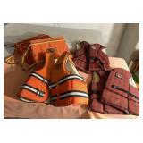 Adult Life Jackets and Bench Pads