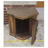 Vintage Hexagonal Side Table