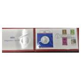 1989 Inauguration Day Coin and Stamp