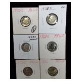 6 Proof Dimes