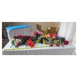 Artificial Flowers with Tote