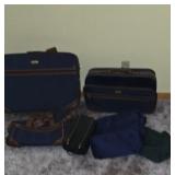 Jaguar Branded Soft-side Luggage Piece in Navy