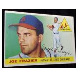 1956 Topps Joe Frazier of St. Louis Cardinals