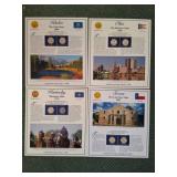 Texas Ohio Idaho Kentucky State Quarters with