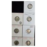 7 Proof Dimes from the 