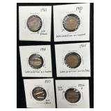 6 Error Pennies
