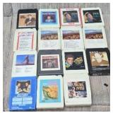8 track tapes including Elvis Presley, Dolly