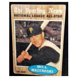 1962 Topps Bill  Mazeroski of Pittsburgh Pirates