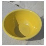 9 inch Yellow Stone Bowl Mark USA