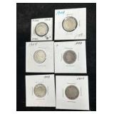 6 Liberty Head ï¿½Vï¿½ Nickels