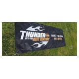 95" X 36" Harley-Davidson 2004 Thunder Into the