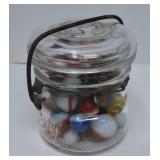 Ball Quarter Pint Glass for Jar Glass Lid with