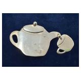 Anne Harvey Sterling Silver Teapot with Cup