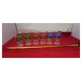 Hazel Atlas Tumblers Featuring Antique Cars
