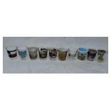 10 Shot Glasses