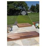 Harley-Davidson Triangle Mirror Shelf 12 in
