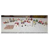 Christmas Items Pair of Christmas Trees Salt and
