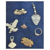 Harley-Davidson Lapel Pins, Ring, Pic