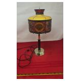 Harley-Davidson Tiffany Style Lamp w/ Plastic