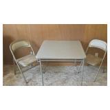 Costco Folding Card Table with Two Chairs