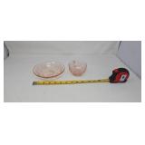 Pink Depression Glassware