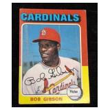 1975 Topps Bob Gibson of St. Louis Cardinals