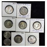 9 Susan B Anthony Dollars