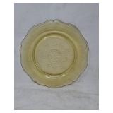 11" Yellow Depression Plate