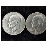 Two like Dollars 1972 and 74