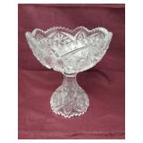 7 1/2" Lead Crystal Compote