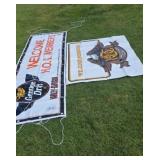 113"X34" Miller Genuine Draft Harley-Davidson