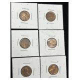 6 Copper Pennies