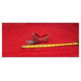 Fenton Carnival Glass Slipper