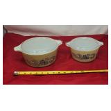Pyrex Homestead Casserole Dishes