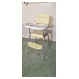 1950s All Metal High Chair