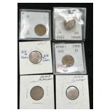 6 Error Pennies