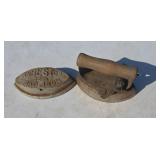 Old Asbestos Sad Iron