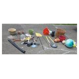 Bug Zapper Flower Pots Paint Brushes and Rollers