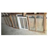 Four Old House Windows
